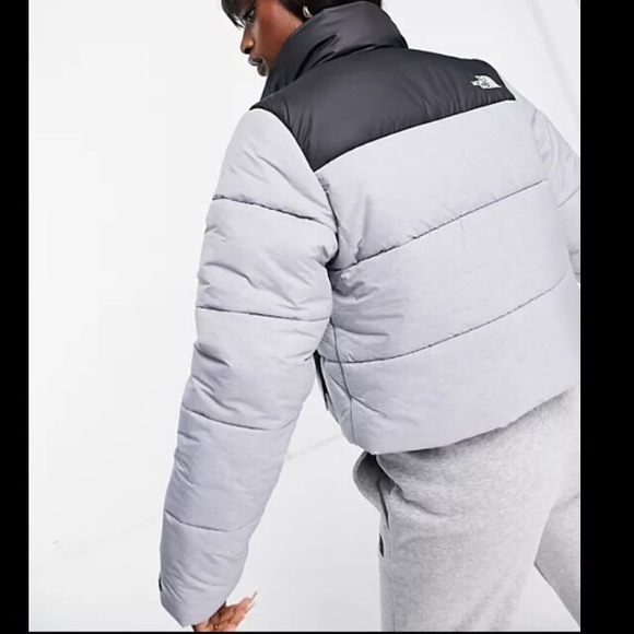 NWOT The North Face Saikuru cropped jacket in gray - Exclusive to ASOS - Picture 11 of 16